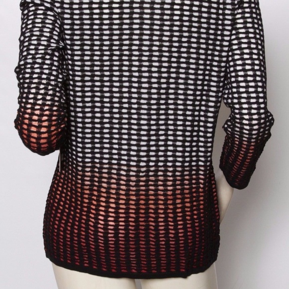 Rondina Ombre Cardigan red XS - Picture 2 of 2